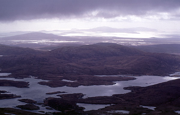 South from Beinn Mhor, South Uist